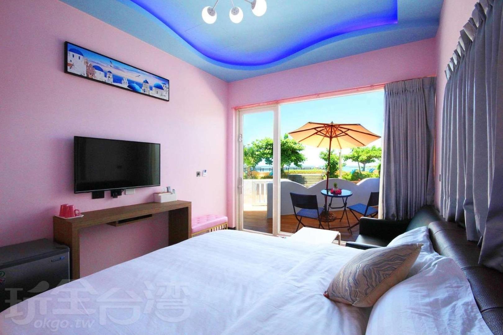 墾丁 後灣 微風海岸海景民宿 Checheng Extérieur photo